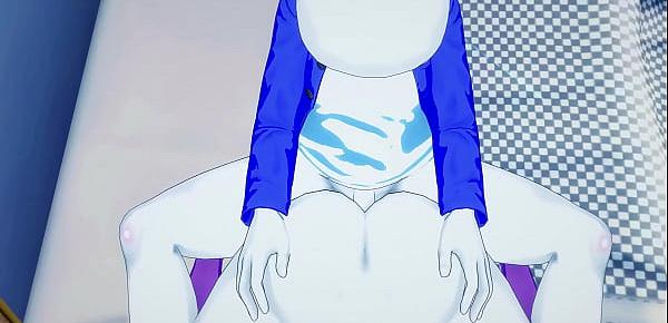  Sans fucking female Sans and cumming inside her - Undertale Hentai.